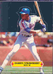 1988 Donruss Pop-Ups Baseball Cards    012      Darryl Strawberry